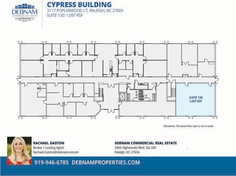 3117 Poplarwood Ct, Raleigh, NC for lease Floor Plan- Image 1 of 1