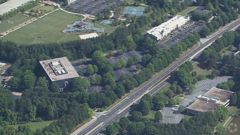 12000 Findley Rd, Johns Creek, GA for lease - Aerial Video - Image 2 of 10