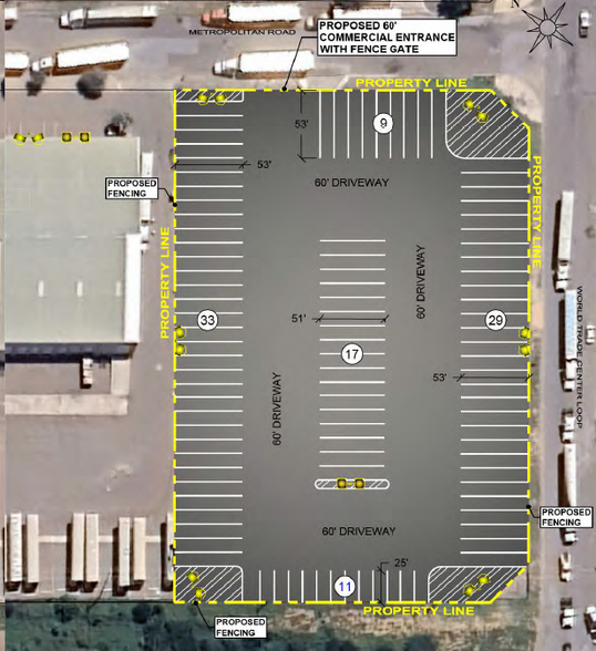 18701 Metropolitan Rd, Laredo, TX for lease - Site Plan - Image 3 of 3