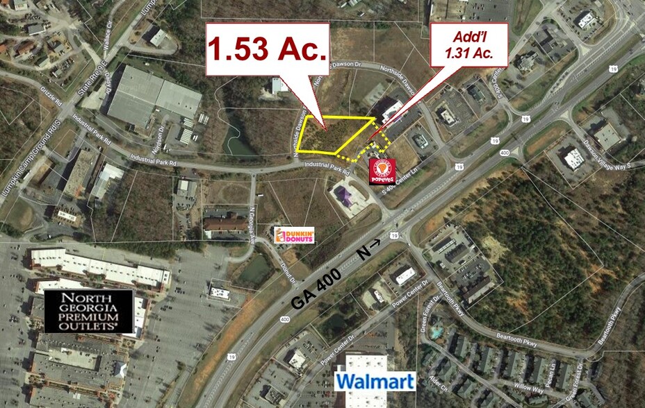 281 Industrial Park Rd, Dawsonville, GA for sale - Primary Photo - Image 1 of 1