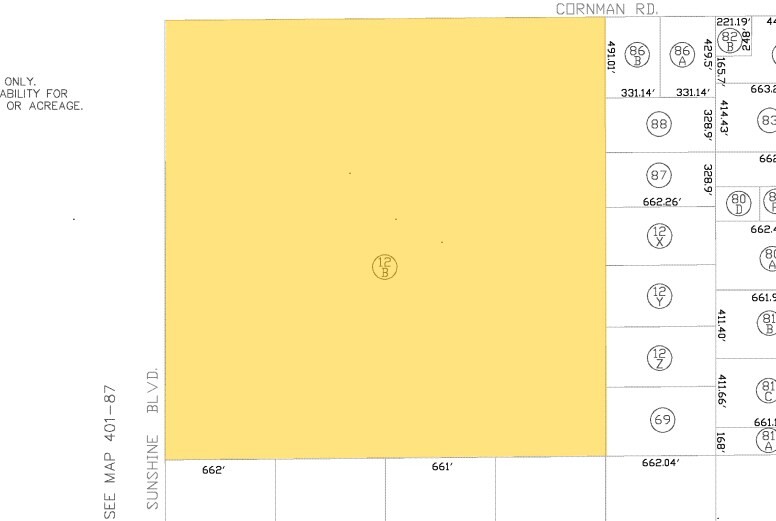 Cornman Rd, Eloy, AZ for sale Plat Map- Image 1 of 1