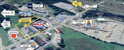 0 Tennessee 13, Hurricane Mills, TN - AERIAL  map view