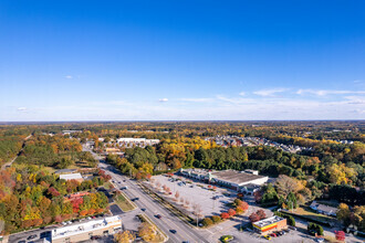 1436 N Main St, Fuquay Varina, NC - aerial  map view