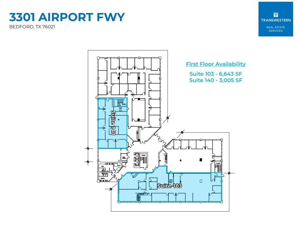 3301 Airport Fwy, Bedford, TX for lease Floor Plan- Image 1 of 1