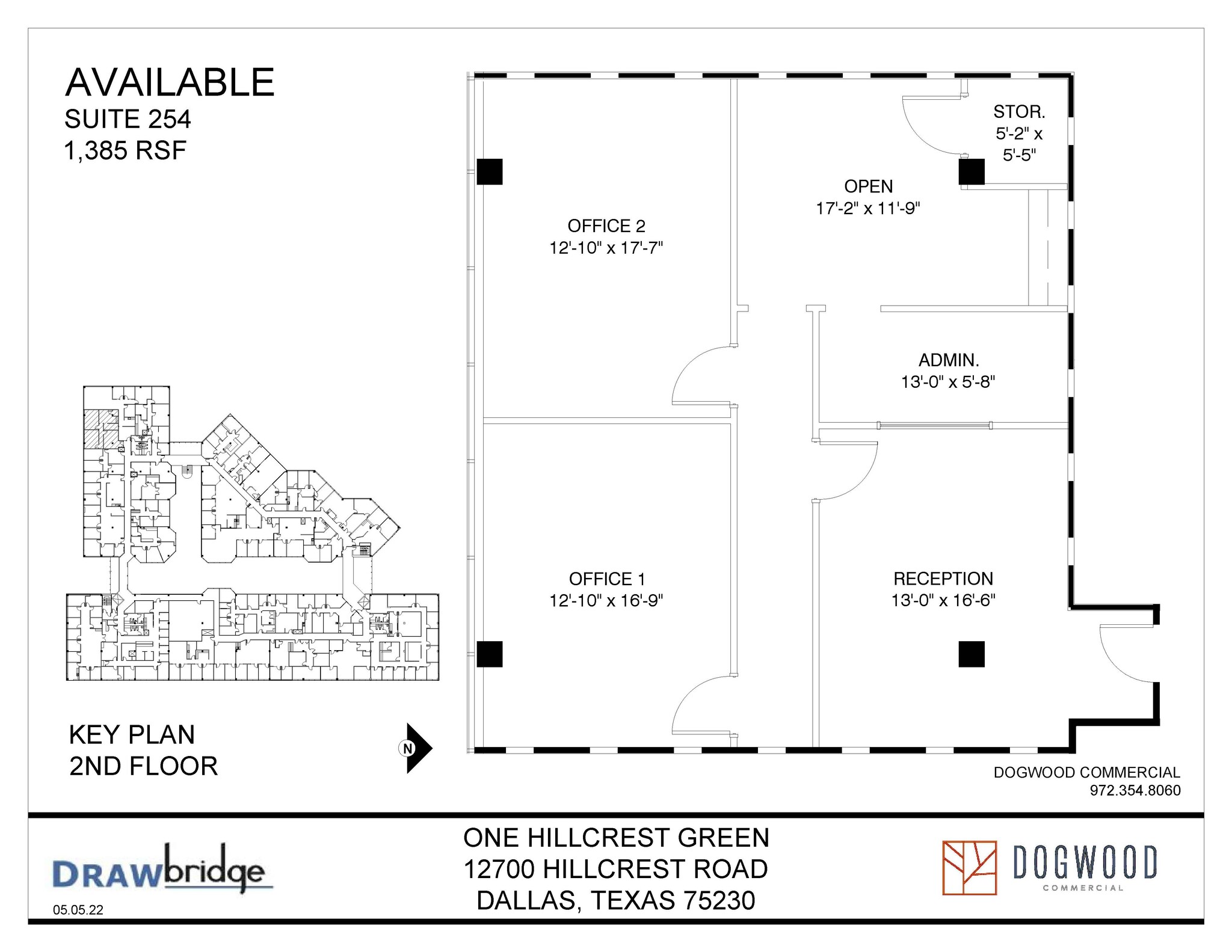 12700 Hillcrest Rd, Dallas, TX for lease Floor Plan- Image 1 of 1