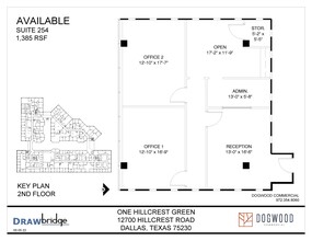 12700 Hillcrest Rd, Dallas, TX for lease Floor Plan- Image 1 of 1