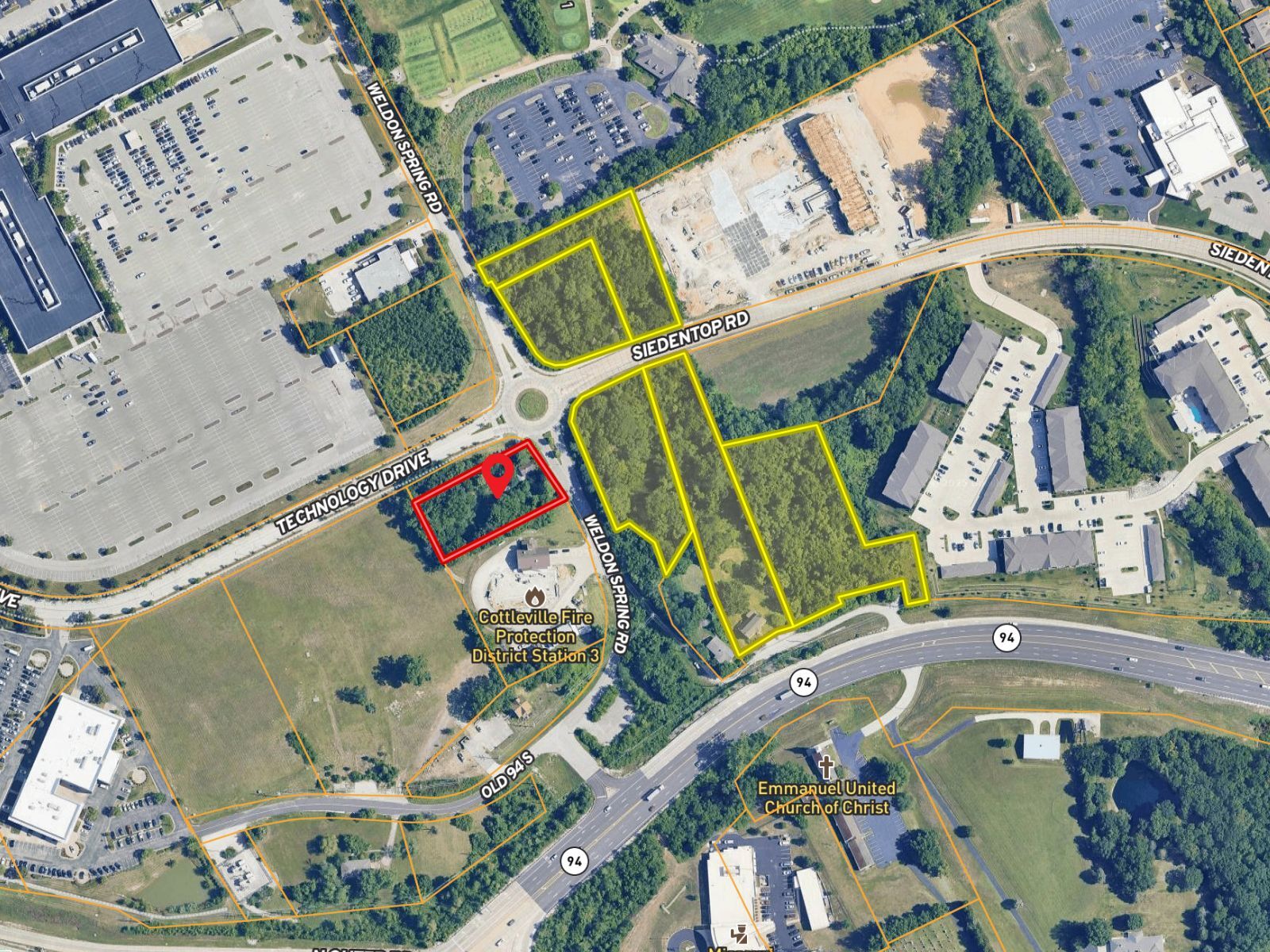 6312 Weldon Spring Rd, Weldon Spring, MO for sale Aerial- Image 1 of 2