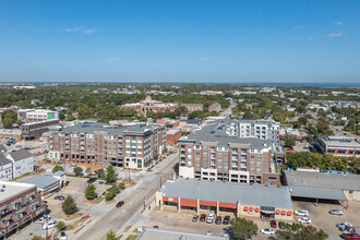 100 E Main St, Lewisville, TX - aerial  map view