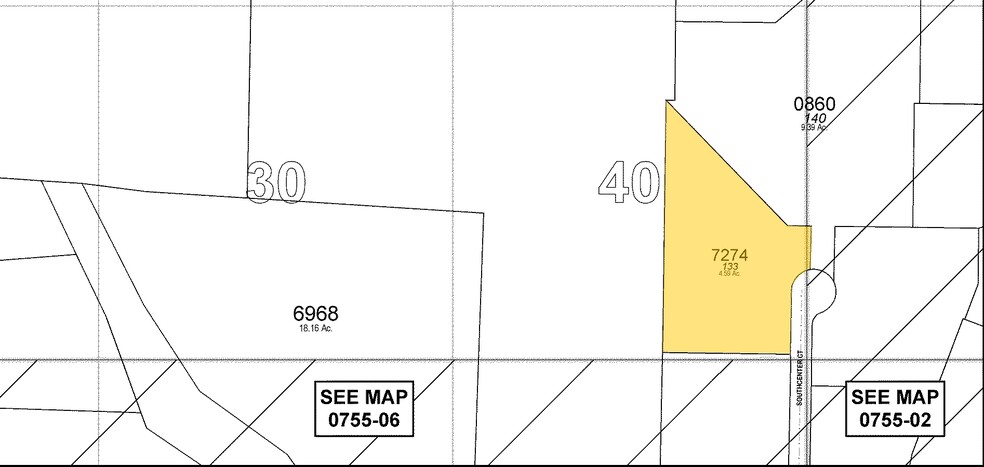 133 Southcenter Ct, Morrisville, NC for lease - Plat Map - Image 2 of 10