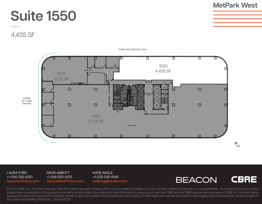 1100 Olive Way, Seattle, WA for lease Floor Plan- Image 1 of 1