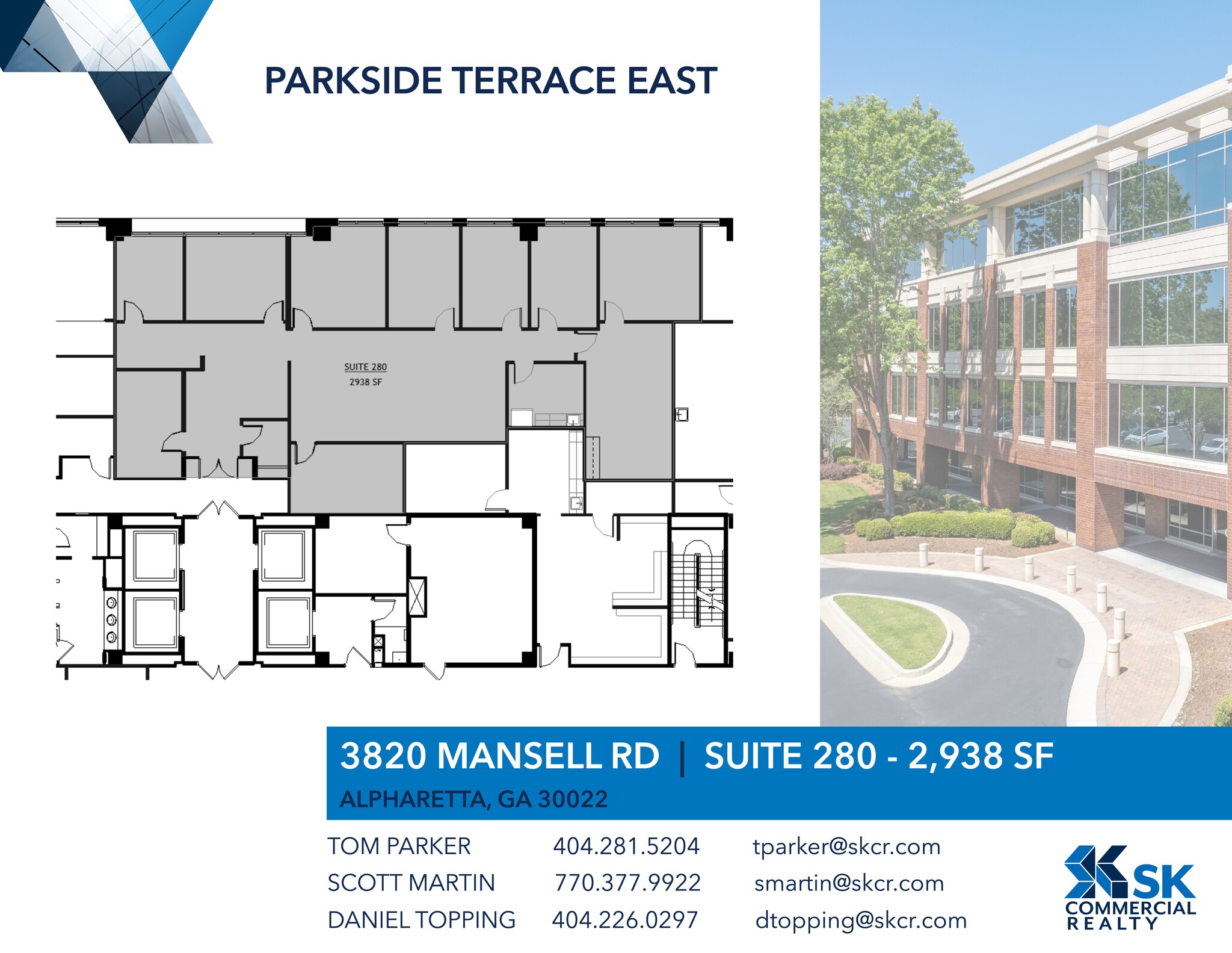 3780 Mansell Rd, Alpharetta, GA for lease Site Plan- Image 1 of 1