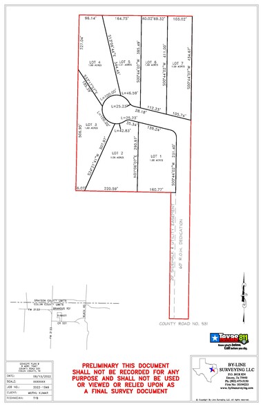 County Road 531, Anna, TX for sale - Plat Map - Image 2 of 36