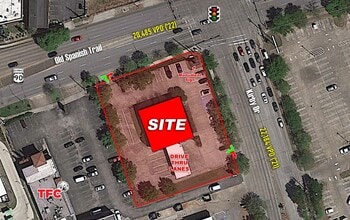 8002 Kirby Dr, Houston, TX - AERIAL map view - Image1