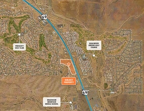 12151 AZ-69, Dewey, AZ - AERIAL  map view - Image1