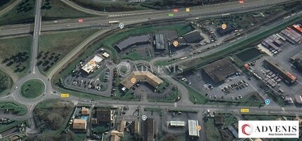 Cavignac - Aerial map view