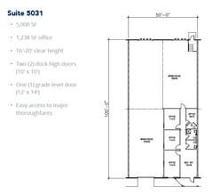 5029-5047 Martin Luther King Fwy, Fort Worth, TX for lease Floor Plan- Image 1 of 1