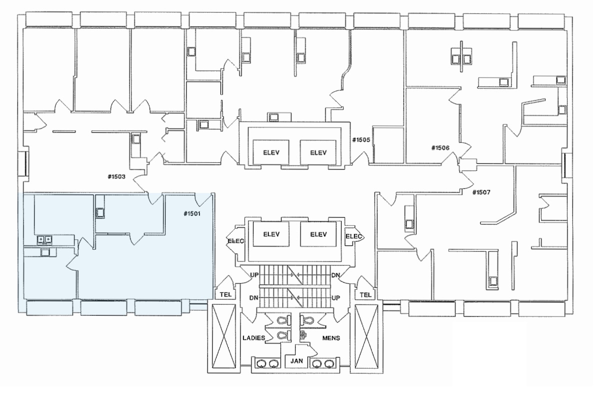 805 W Broadway, Vancouver, BC for lease Floor Plan- Image 1 of 1
