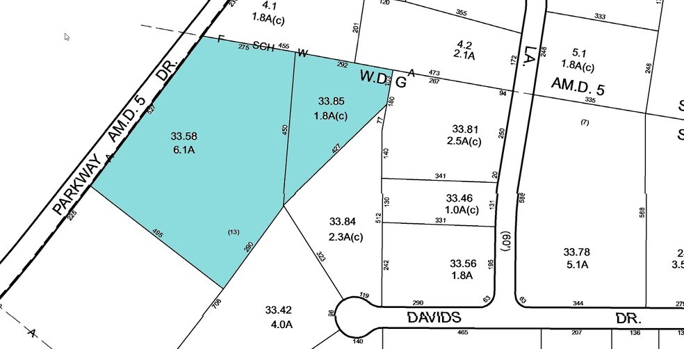 88 Parkway Dr S, Hauppauge, NY for sale - Plat Map - Image 1 of 1