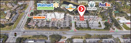 5248 Red Bug Lake Rd, Winter Springs, FL - AERIAL  map view - Image1