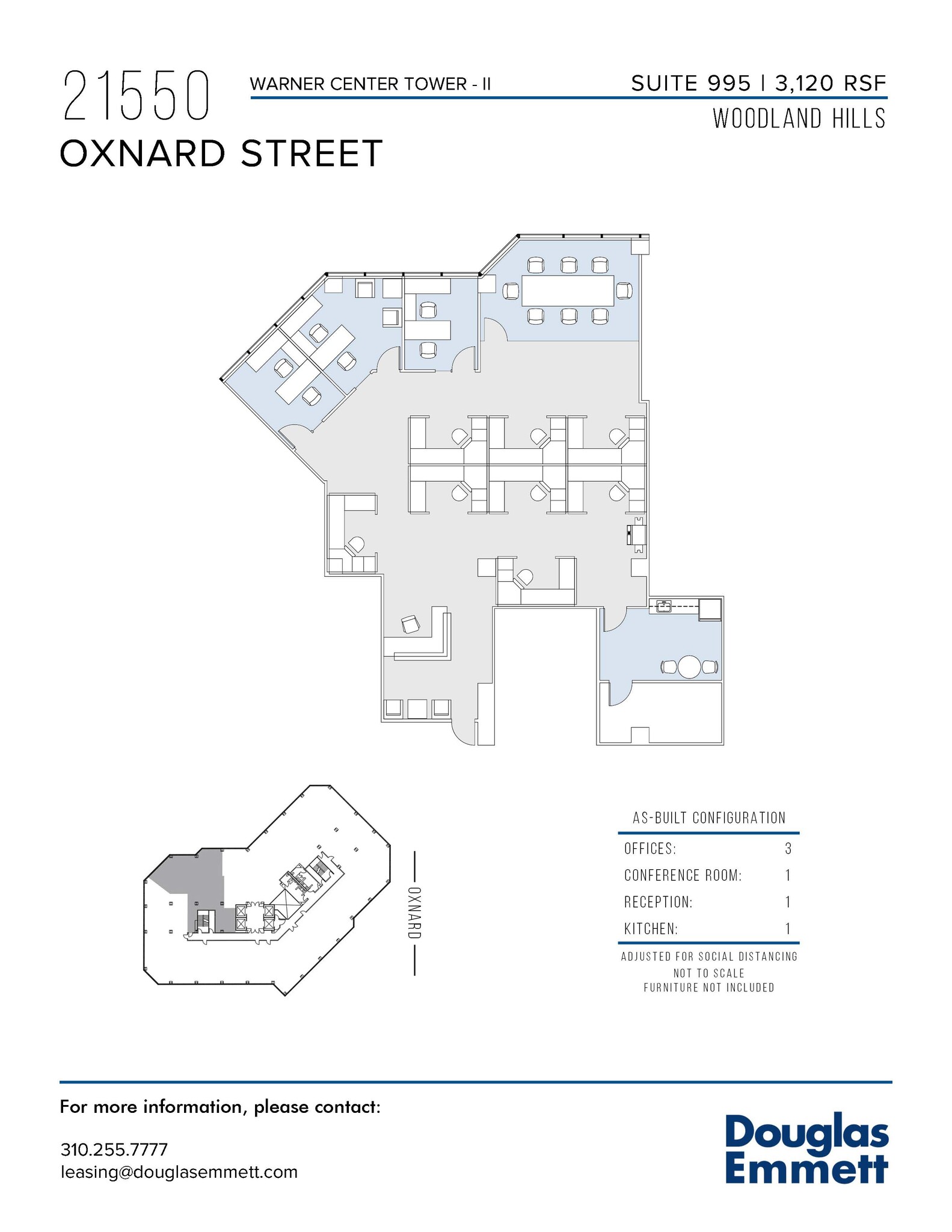 21550 Oxnard St, Woodland Hills, CA for lease Floor Plan- Image 1 of 1