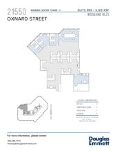 21550 Oxnard St, Woodland Hills, CA for lease Floor Plan- Image 1 of 1