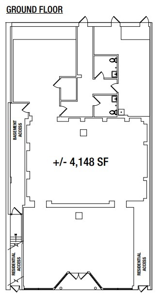 74-76 Elm St, Westfield, NJ for lease Floor Plan- Image 1 of 1