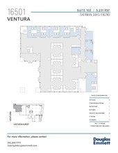 16501 Ventura Blvd, Encino, CA for lease Floor Plan- Image 1 of 1