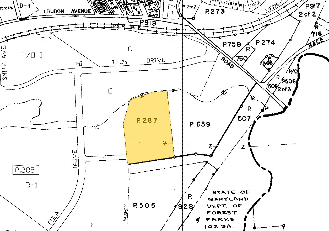 7410 Coca Cola Dr, Hanover, MD for sale Plat Map- Image 1 of 1