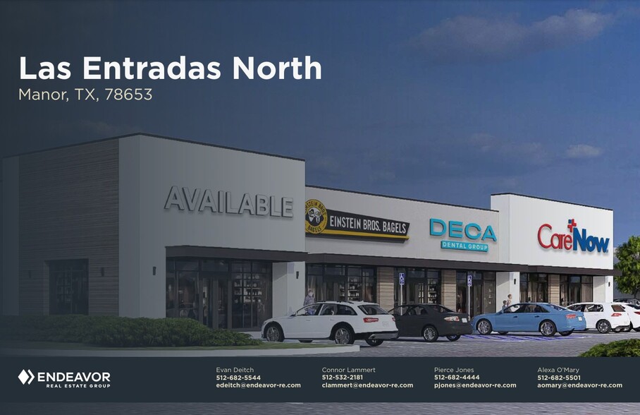 Las Entradas North, Manor, TX for lease - Building Photo - Image 1 of 3