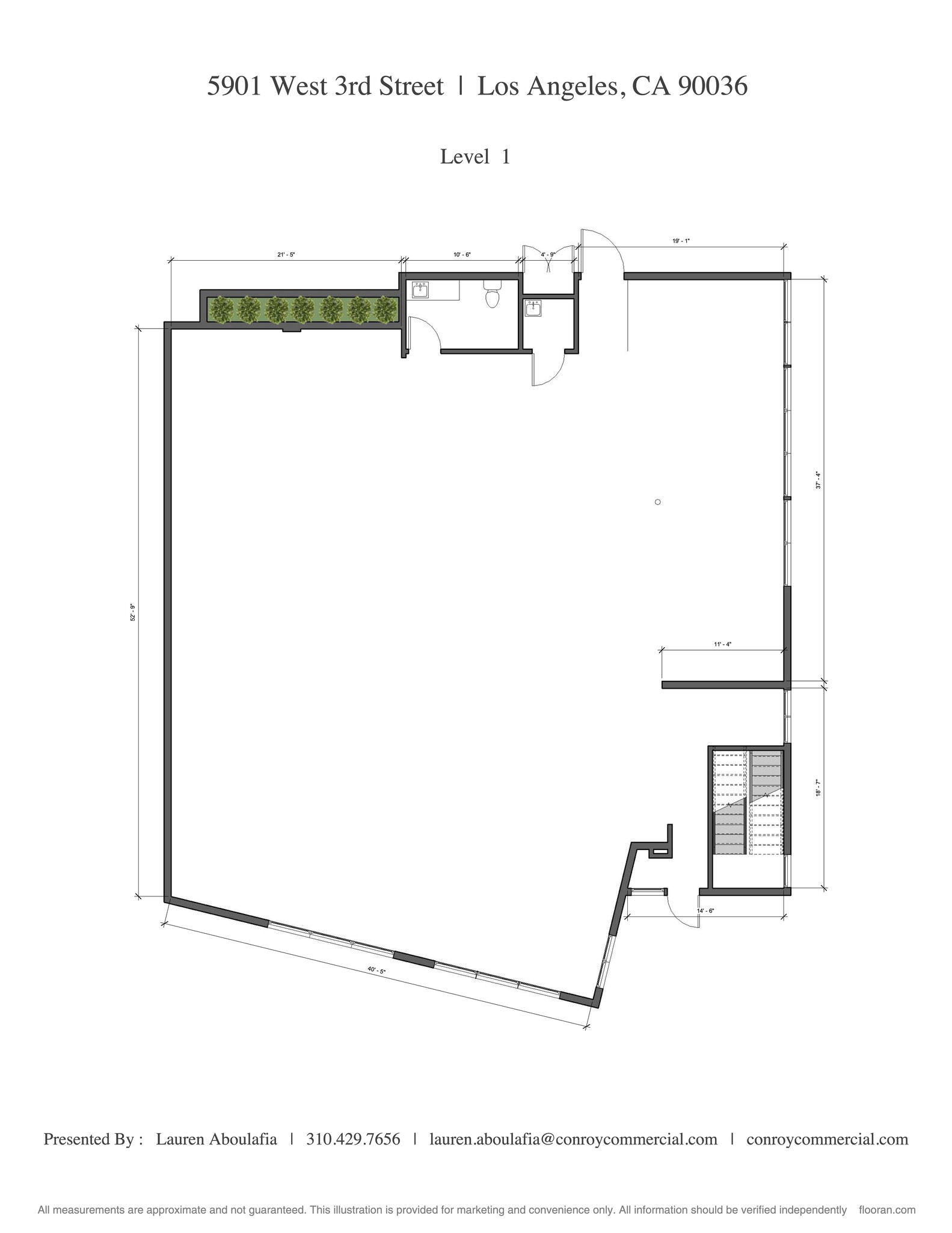 5901 W 3rd St, Los Angeles, CA for lease Site Plan- Image 1 of 2