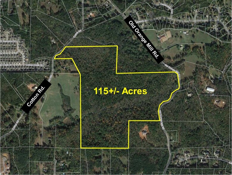 1000 Old Orange Mill Rd, Canton, GA for sale - Aerial - Image 1 of 1