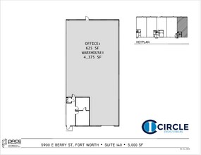 5848-5884 E Berry St, Fort Worth, TX for lease Floor Plan- Image 1 of 1