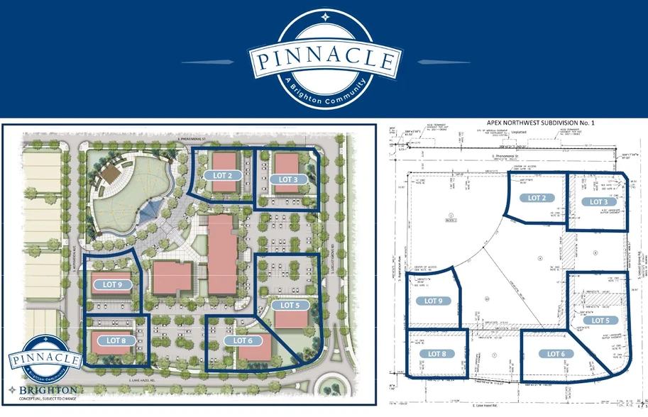 NWC Lake Hazel, Meridian, ID for sale - Site Plan - Image 3 of 5