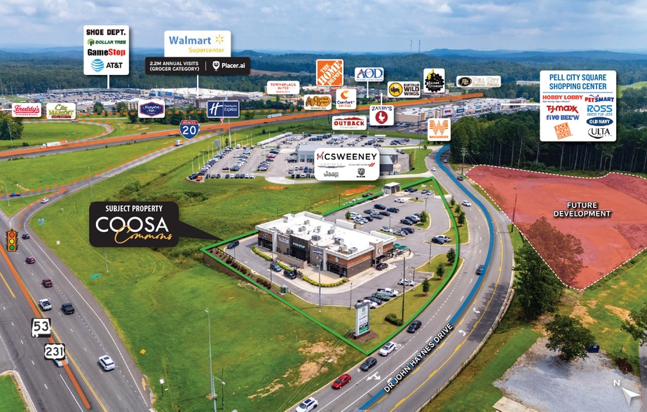 2401-2413 Dr John Haynes Dr, Pell City, AL for sale - Building Photo - Image 3 of 6