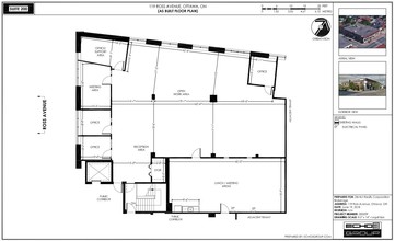 119 Ross Ave, Ottawa, ON for lease Floor Plan- Image 1 of 8