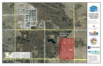 705 Graham Rd, Saginaw, MI - AERIAL  map view
