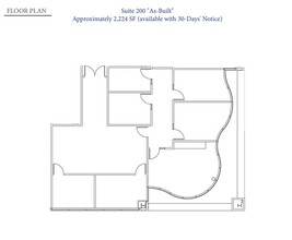 16870 W Bernardo Dr, San Diego, CA for lease Floor Plan- Image 1 of 4