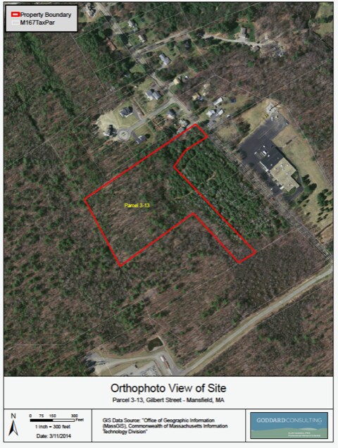 0 Gilbert St, Mansfield, MA for lease Aerial- Image 1 of 2