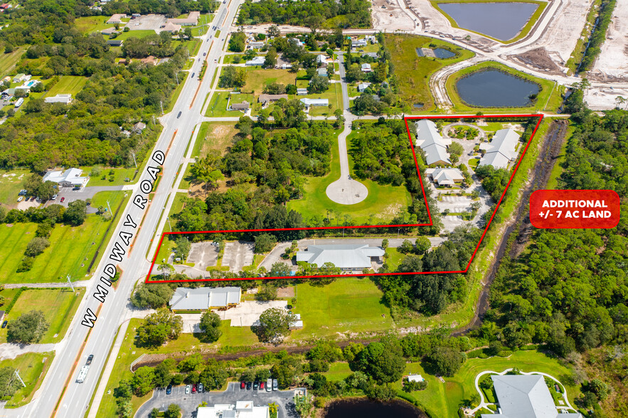 3451-3463 W Midway Rd, Fort Pierce, FL for sale - Aerial - Image 1 of 1