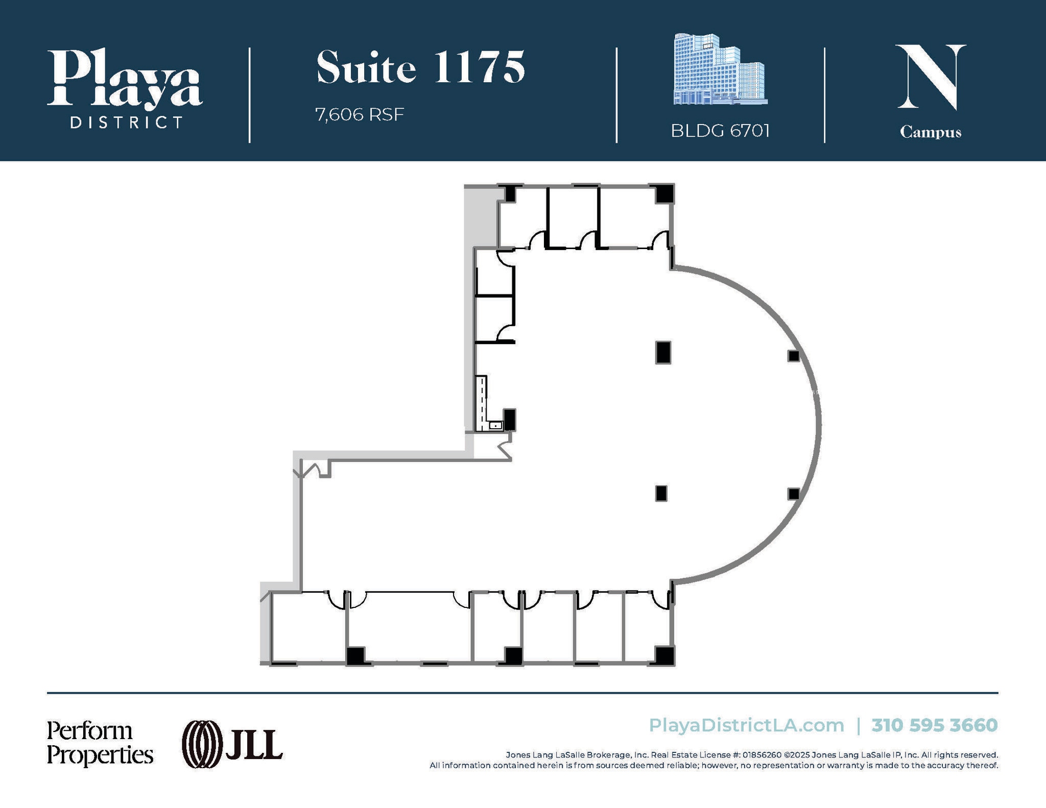 6100 Center Dr, Los Angeles, CA for lease Floor Plan- Image 1 of 1