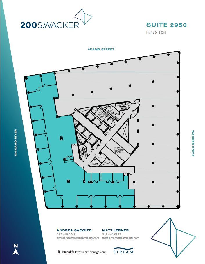 200 S Wacker Dr, Chicago, IL for lease Floor Plan- Image 1 of 1