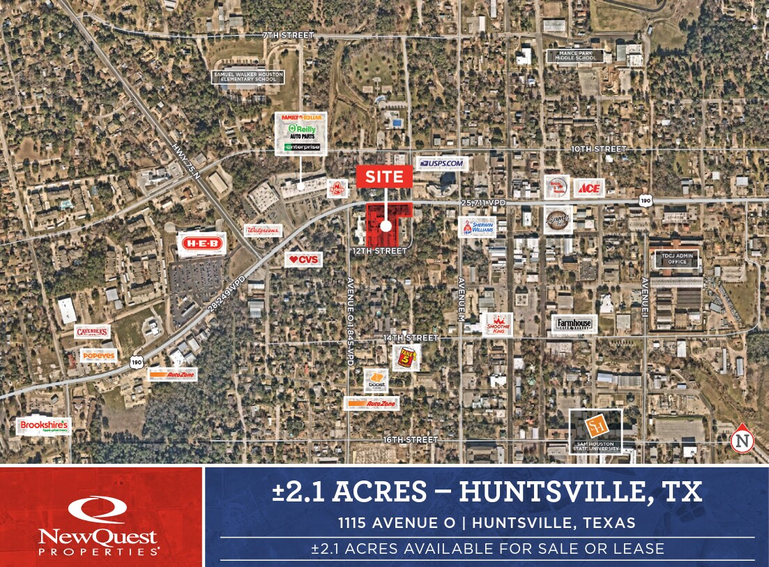 1115 Avenue O, Huntsville, TX for sale Building Photo- Image 1 of 1