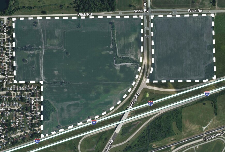 I.94 & Vining Road, Romulus, MI 48174 36 Acres Metro World Commerce