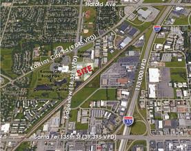 Parkside Business Park Lot 5, Olathe, KS - aerial  map view