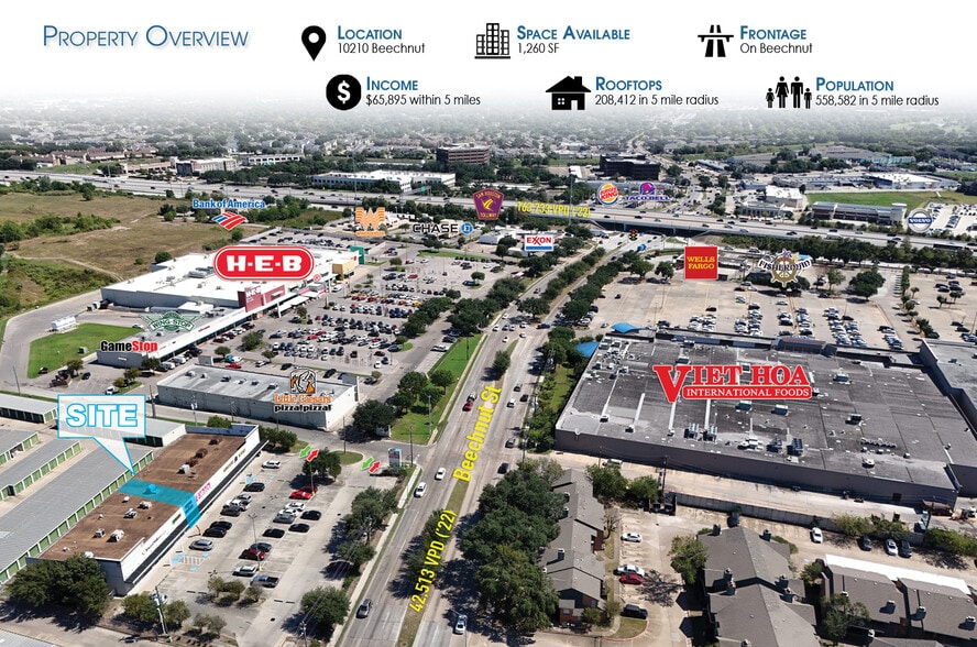 10200-10218 Beechnut St, Houston, TX for lease - Building Photo - Image 2 of 3