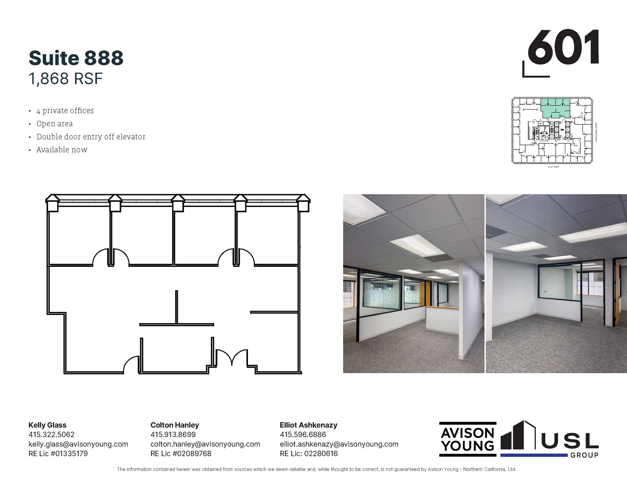 601 Montgomery St, San Francisco, CA for lease Interior Photo- Image 1 of 1