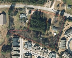 3832 Rogers Rd, Wake Forest, NC - AERIAL  map view