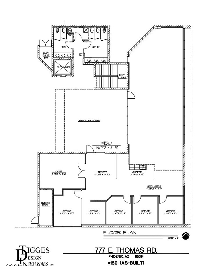 777 E Thomas Rd, Phoenix, AZ for lease Floor Plan- Image 1 of 6