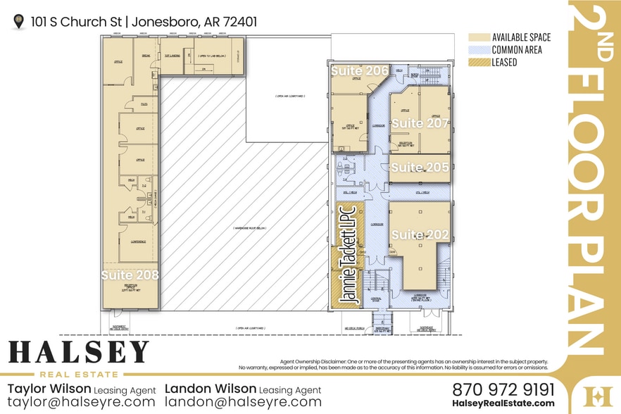 101-103 S Church St, Jonesboro, AR for lease - Building Photo - Image 3 of 5