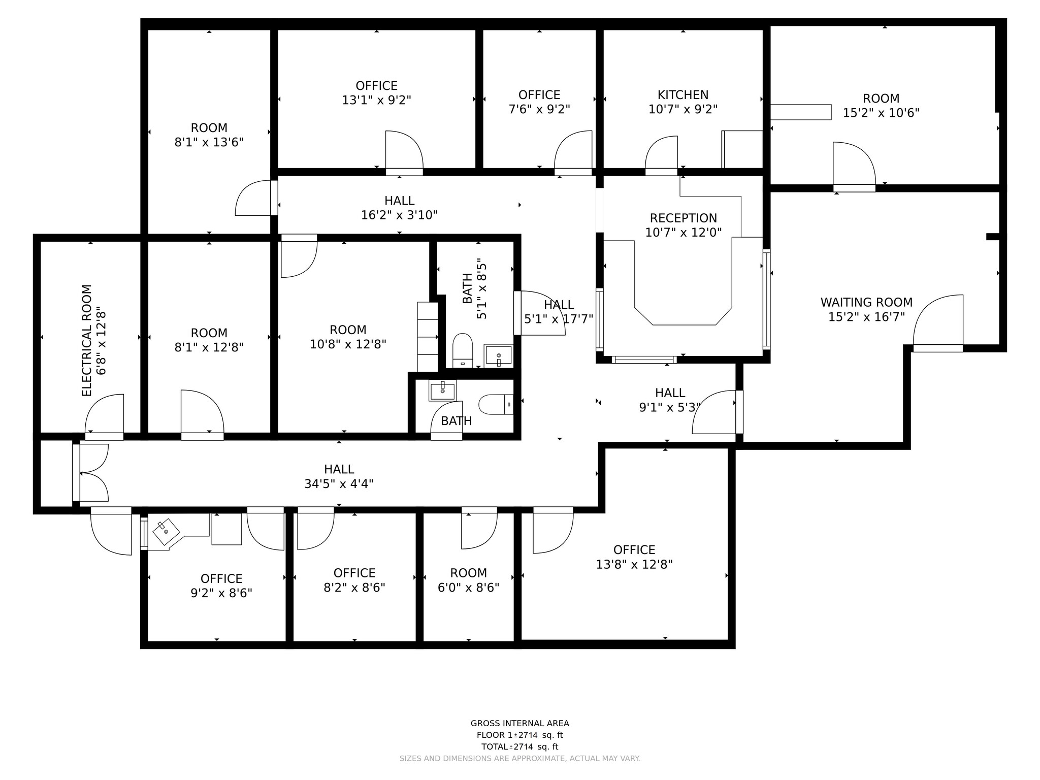 3400 W Ball Rd, Anaheim, CA for lease Floor Plan- Image 1 of 2